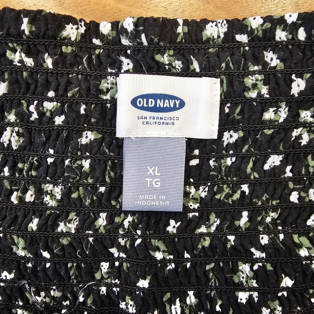 Old Navy Skater Dress Floral Pattern size XL - Picture 4 of 4